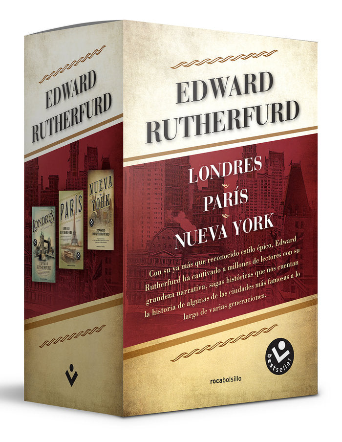 ESTUCHE EDWARD RUTHERFURD, de RUTHERFURD, EDWARD | portada del libro