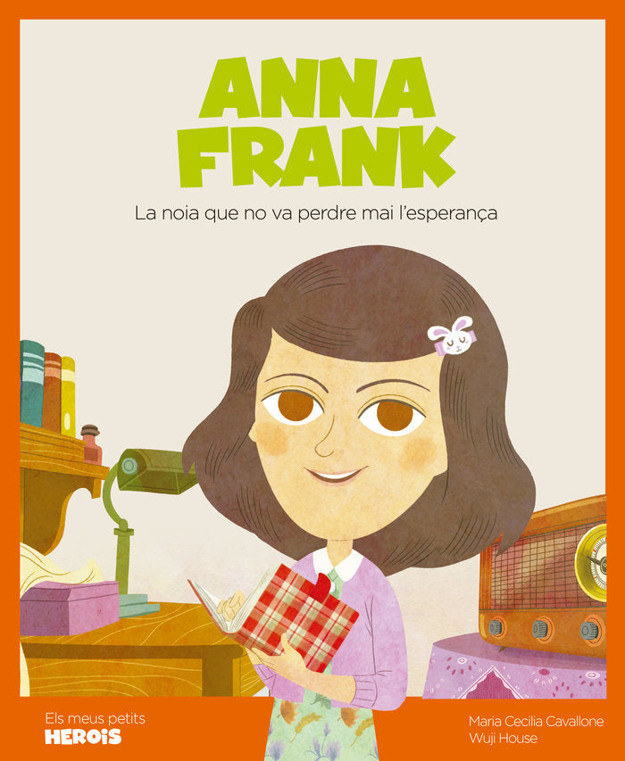 Anna Frank, de Cavallone, Maria Cecilia | portada del libro