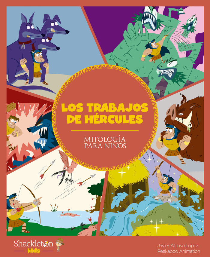Los trabajos de Hércules, de Alonso López, Javier | portada del libro