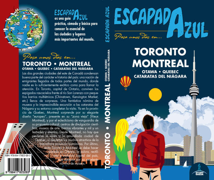 Toronto y Montreal Escapada, de Cabrera, Daniel | portada del libro