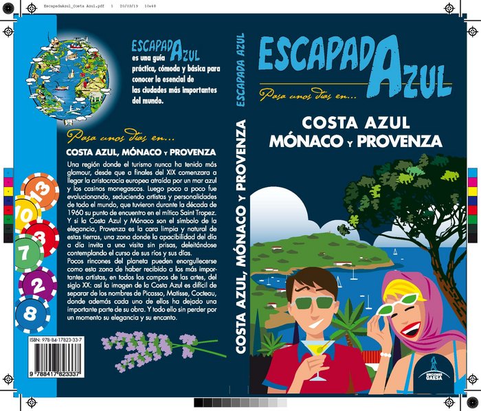 Costa Azul, Mónaco y Provenza Escapada, de Ingelmo, Ángel | portada del libro