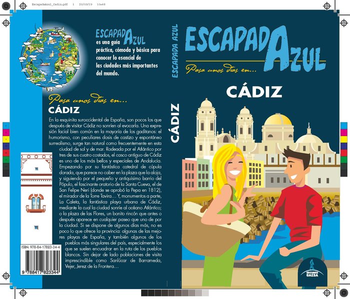 Cádiz Escapada, de Mazarrasa, Luis | portada del libro