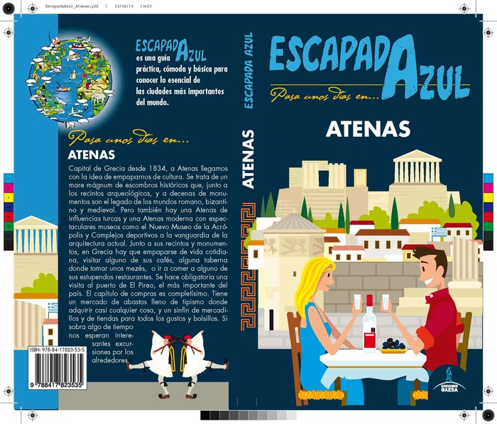 Atenas Escapada, de García, Jesús | portada del libro