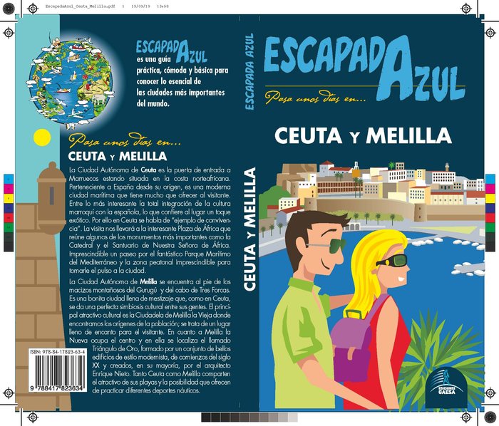 Ceuta Y Melilla Escapada, de Cabrera, Daniel | portada del libro