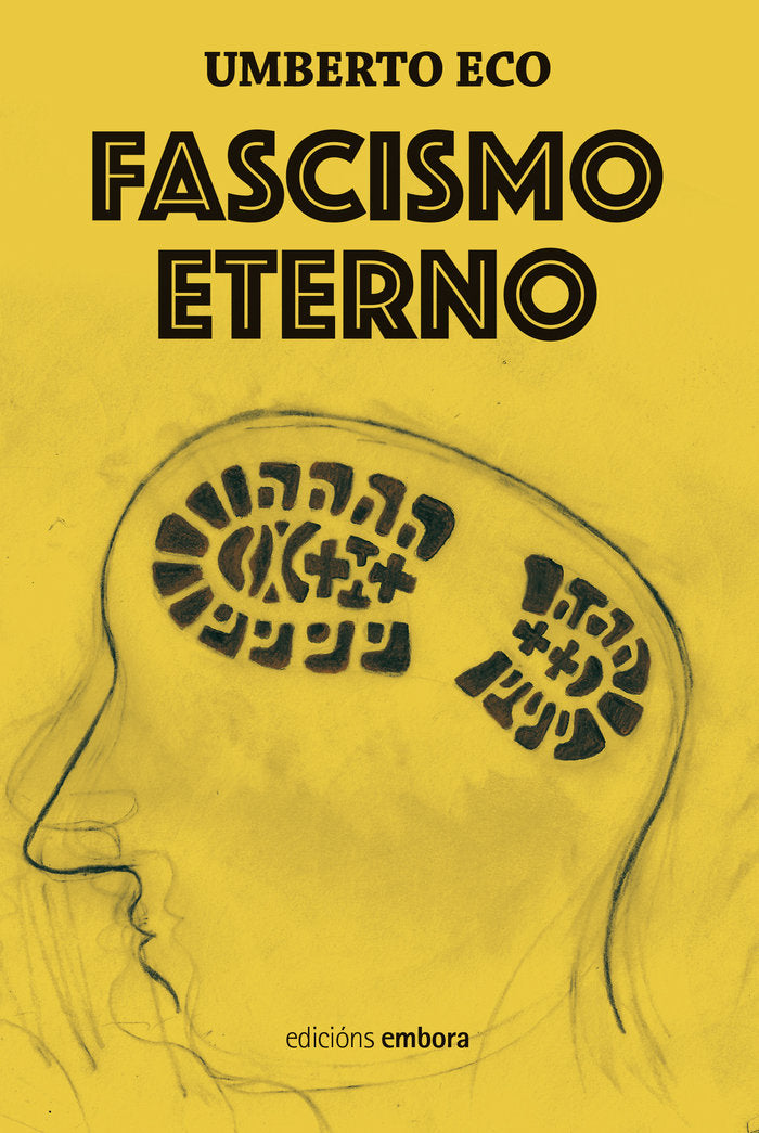 Fascismo eterno, de ECO | portada del libro