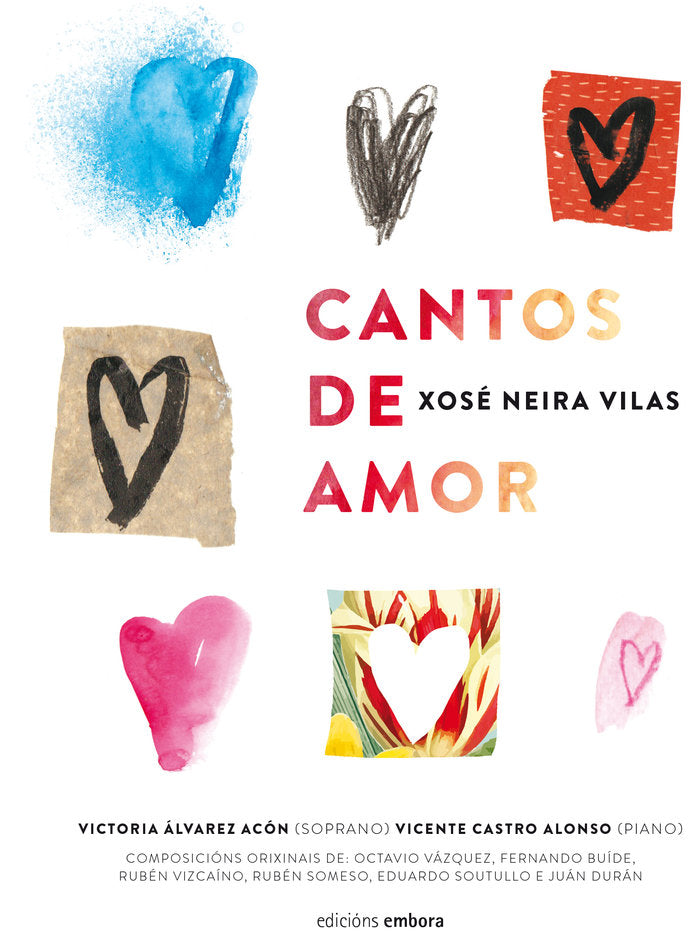 CANTOS DE AMOR. XOSE NEIRA VILAS LIBRO CD, de VICTORIA ALVAREZ ACON VICENTE CASTRO ALONSO | portada del libro