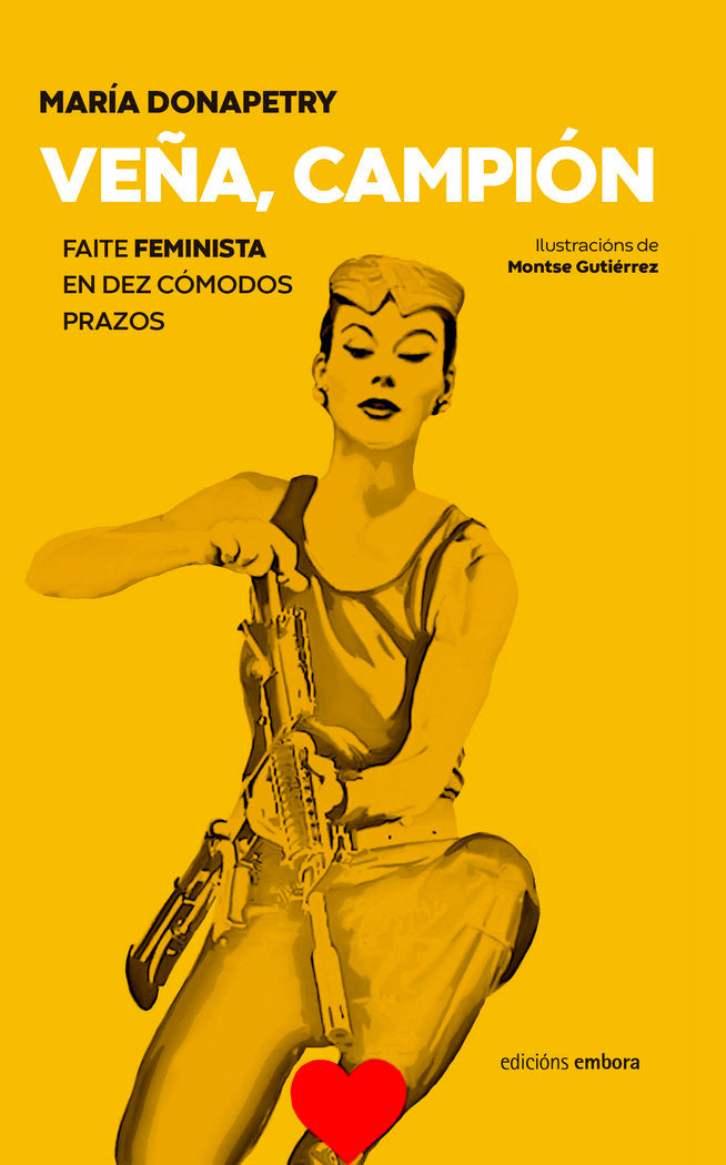 VEÑA , CAMPION , FAITE FEMINISTA., de MARIA DONAPETRY | portada del libro