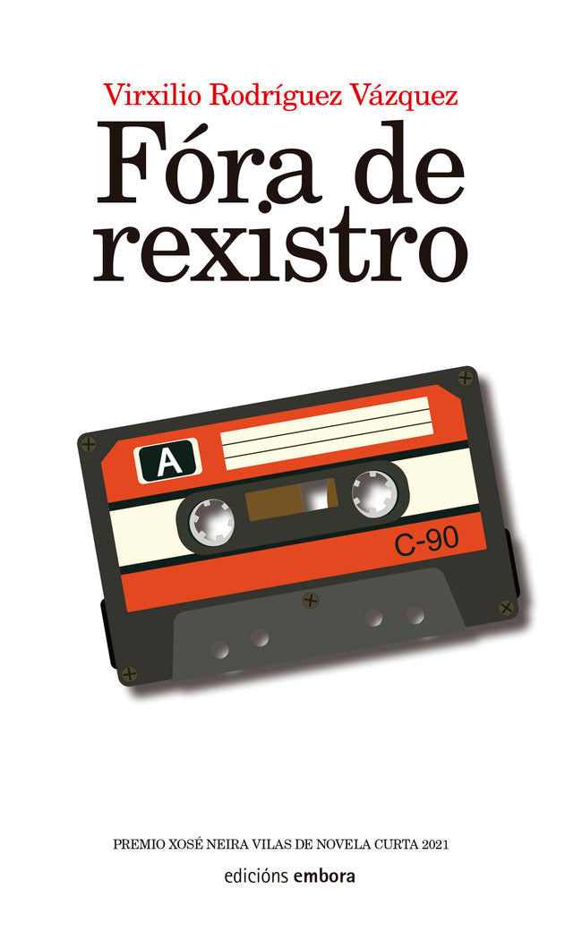 FORA DO REXISTRO, de VIRXILIO RODRIGUEZ VAZQUEZ | portada del libro