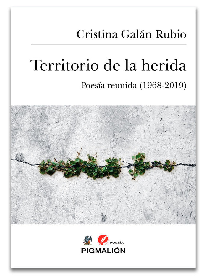 TERRITORIO DE LA HERIDA. Poes¡a completa (1968-2019), de Galán Rubio, Cristina | portada del libro