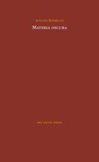 MATERIA OSCURA, de AUGUSTO RODRIGUEZ | portada del libro