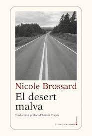El desert malva, de Brossard | portada del libro