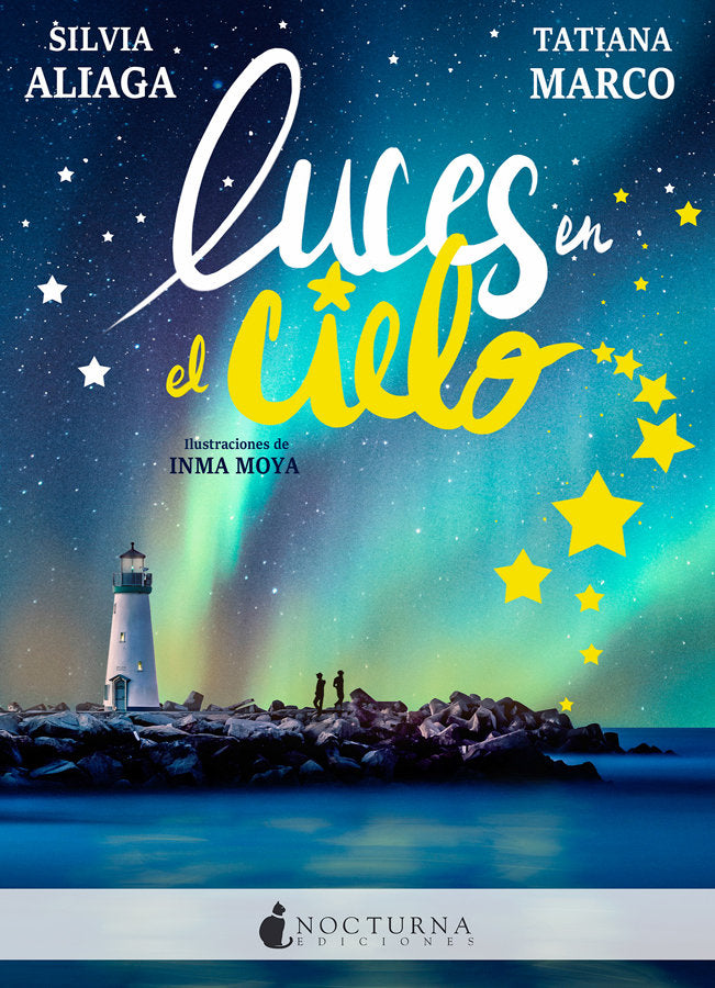 Luces en el cielo, de Aliaga, Silvia | portada del libro