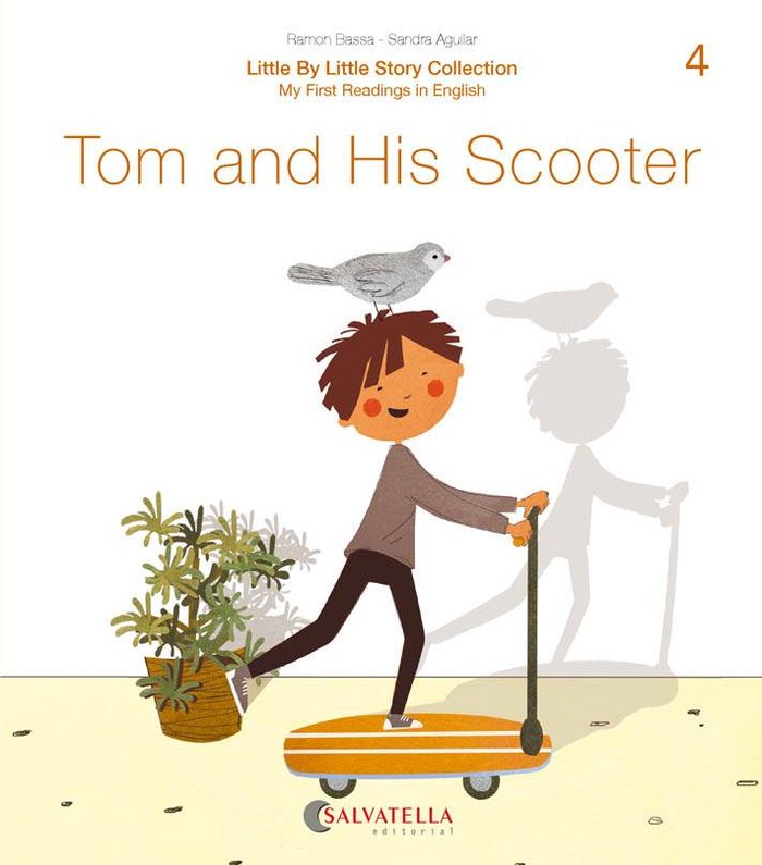 Tom and his Scooter, de Bassa i Martín | portada del libro