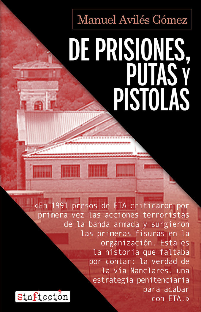 De prisiones, putas y pistolas, de Avilés, Manuel | portada del libro