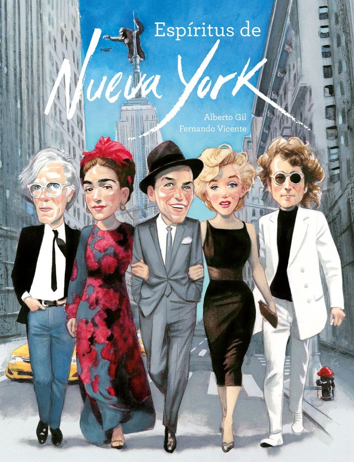 Espíritus de Nueva York, de Gil | portada del libro