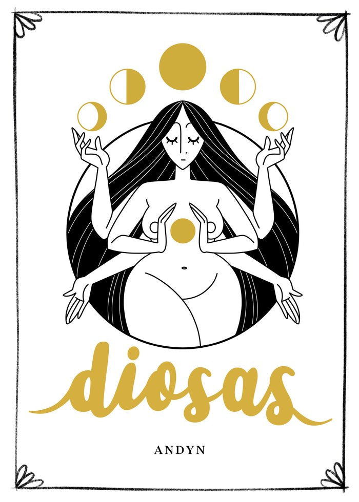 Diosas, de Andyn | portada del libro