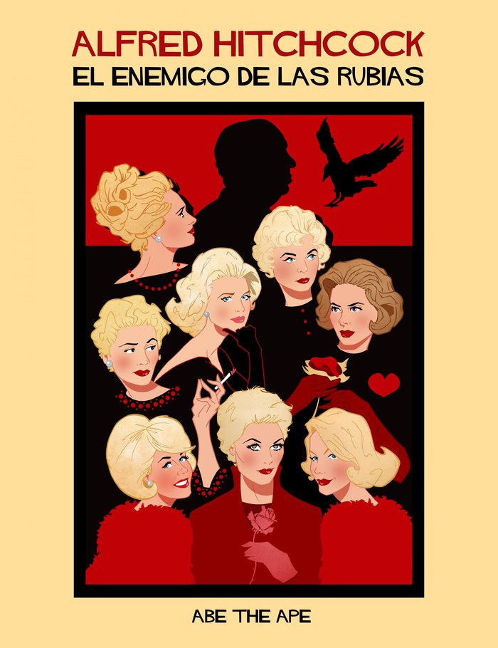 Alfred Hitchcock, de Abe The Ape (Abraham Menéndez) | portada del libro