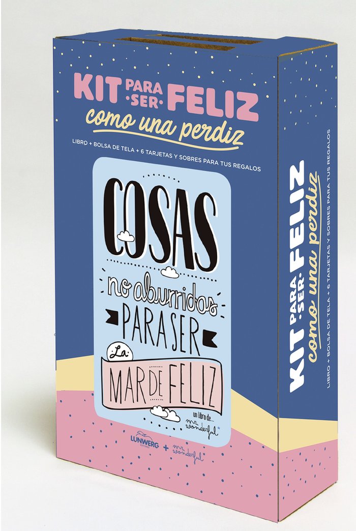 Kit para ser feliz como una perdiz, de Mr. Wonderful | portada del libro