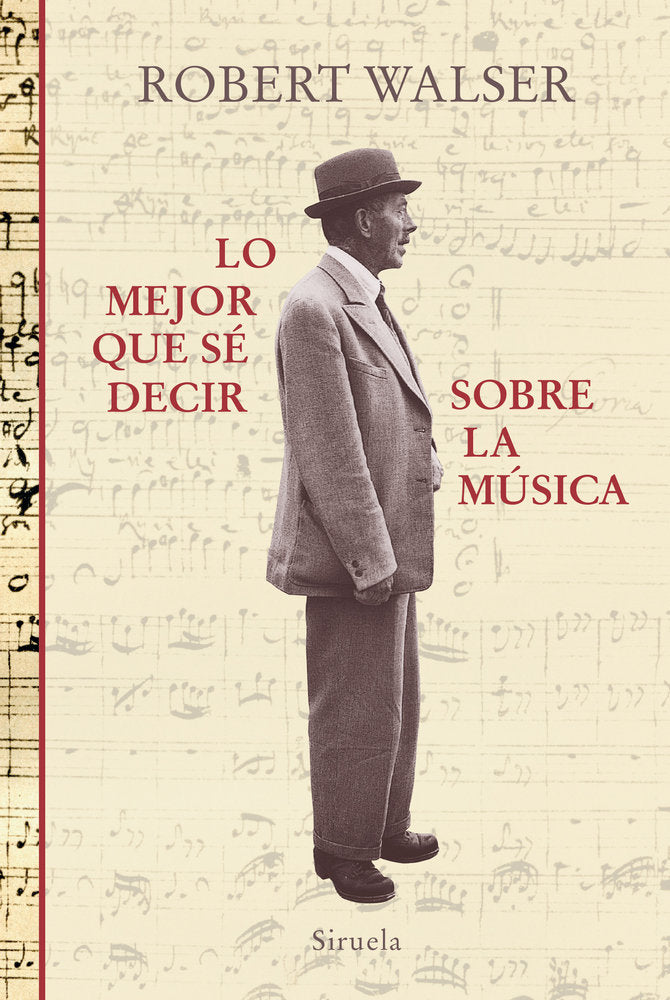 Lo mejor que sé decir sobre la música, de Walser, Robert | portada del libro