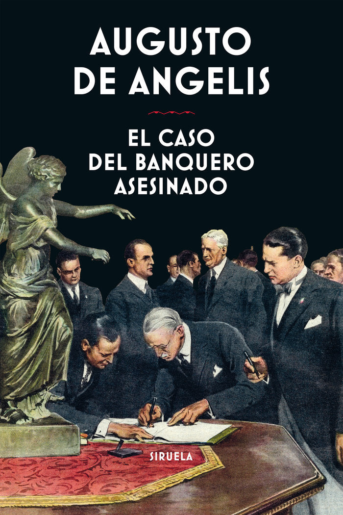 El caso del banquero asesinado, de de Angelis, Augusto | portada del libro