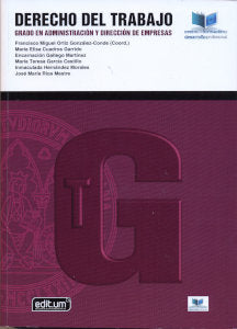 DERECHO DEL TRABAJO. GRADO EN ADMINISTRACION Y DIRECCION DE EMPRE, de ORTIZ GONZALEZ-CONDE, FRANCISCO MIGUEL | portada del li