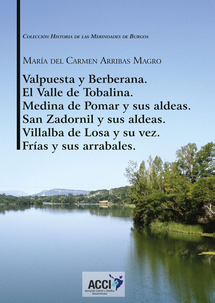 Valpuesta y Berberana, El Valle de Tobalina, Medina de Pomar y sus aldeas, San Zadornil y sus aldeas, de Arribas Magro, María