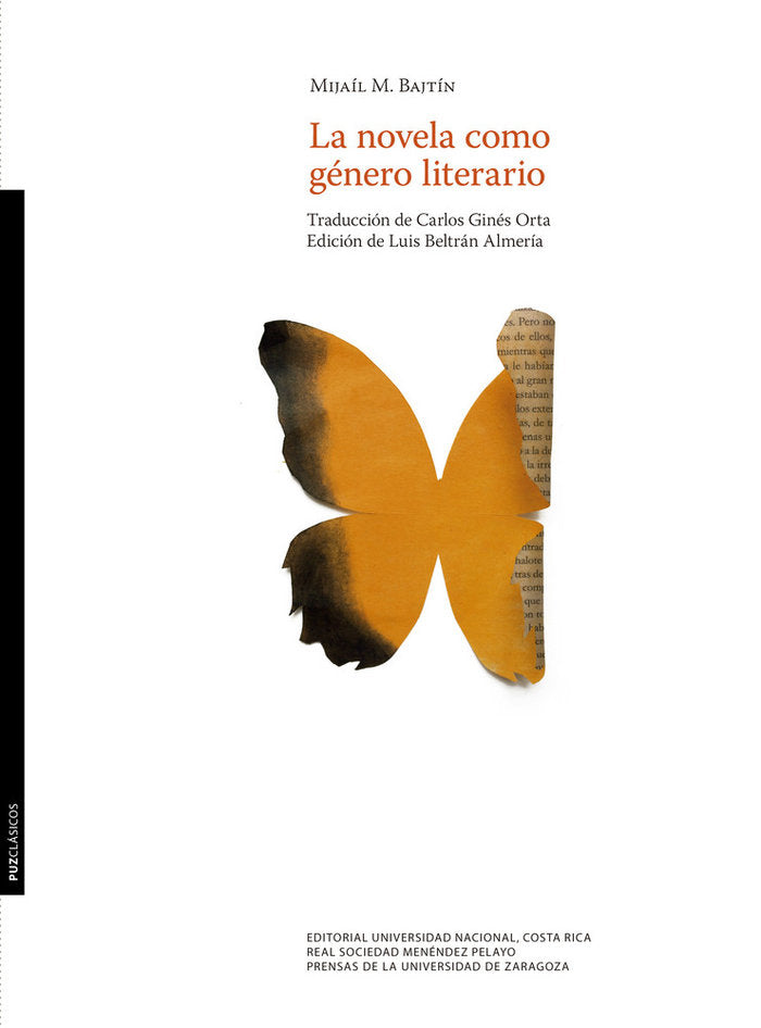 La novela como género literario, de Bajtín, Mijaíl M | portada del libro