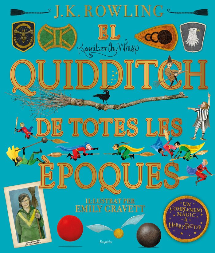 El quidditch de totes les èpoques (il·lustrat), de Rowling, J.K. | portada del libro