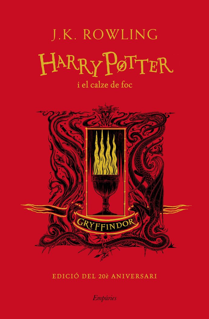 HARRY POTTER I EL CALZE DE FOC GRYFFINDOR, de ROWLING,J K | portada del libro