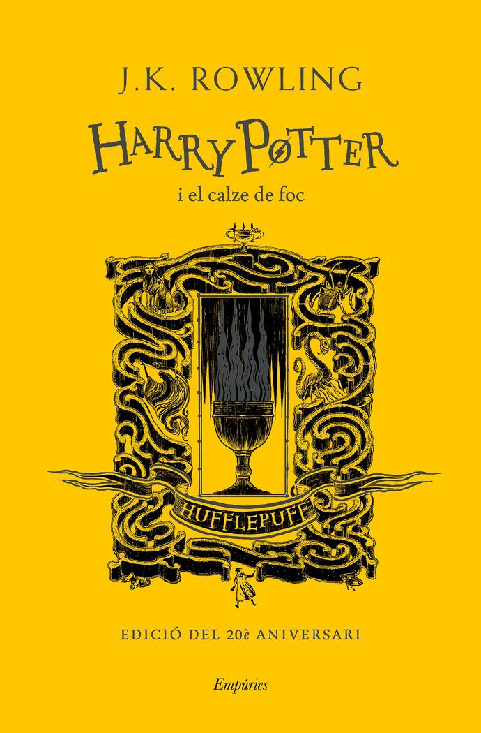 HARRY POTTER I EL CALZE DE FOC HUFFLEPUFF, de ROWLING,J K | portada del libro