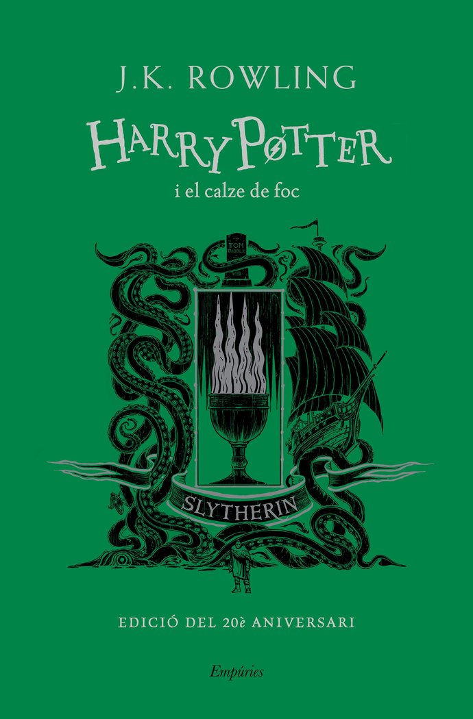HARRY POTTER I EL CALZE DE FOC SLYTHERIN, de ROWLING,J K | portada del libro