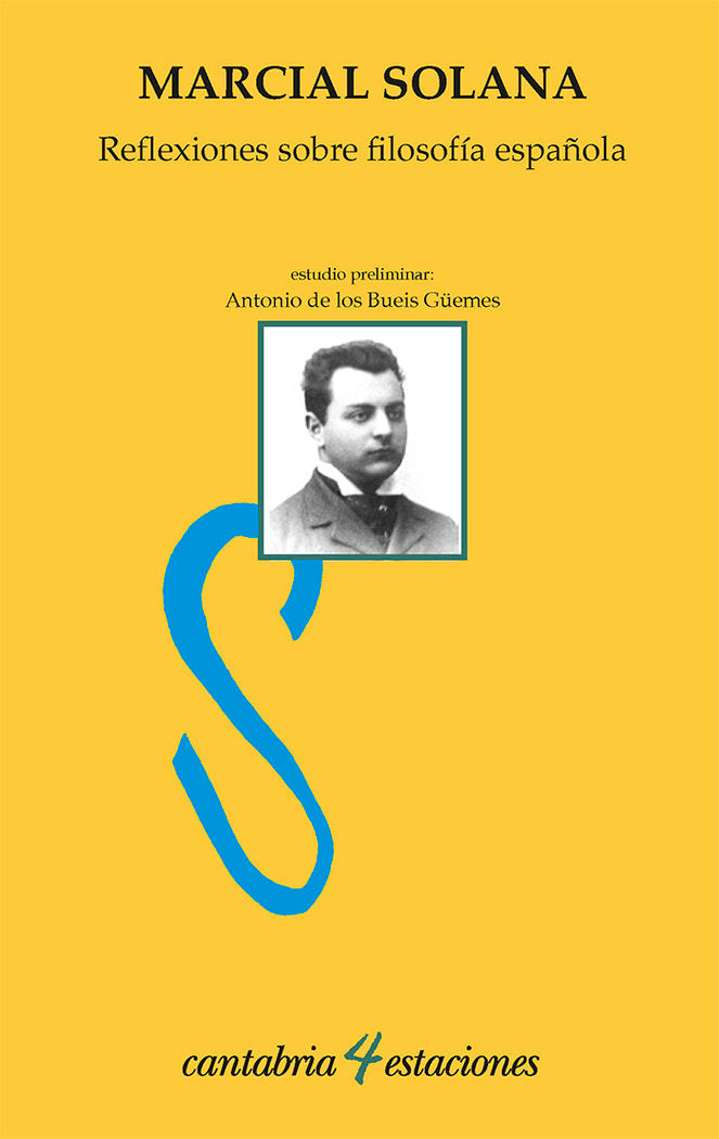 REFLEXIONES SOBRE FILOSOFIA ESPAÑOLA, de SOLANA GONZALEZ-CAMINO, MARCIAL | portada del libro