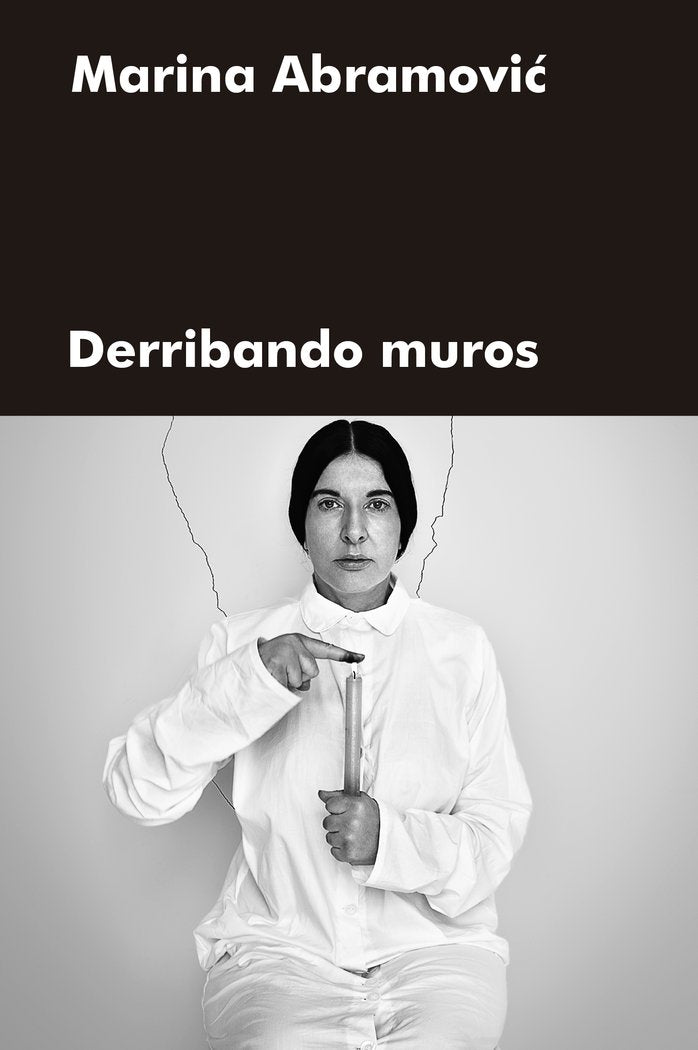Derribando muros, de Abramovic | portada del libro