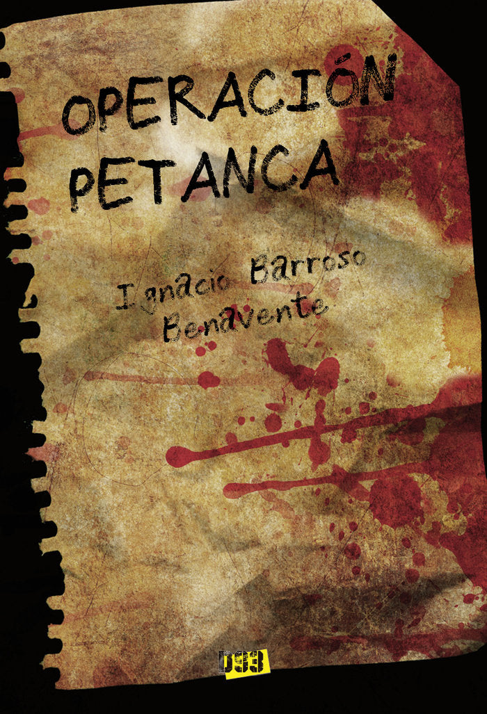 Operación Petanca, de Barroso Benavente, Ignacio | portada del libro