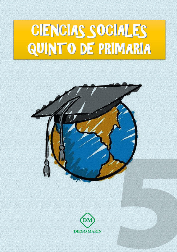 CIENCIAS SOCIALES QUINTO DE PRIMARIA, de VILLANUEVA JIMENEZ | portada del libro