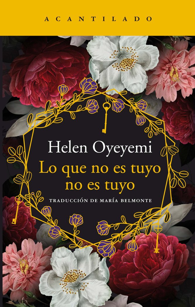 Lo que no estuyo no es tuyo, de Oyeyemi, Helen | portada del libro