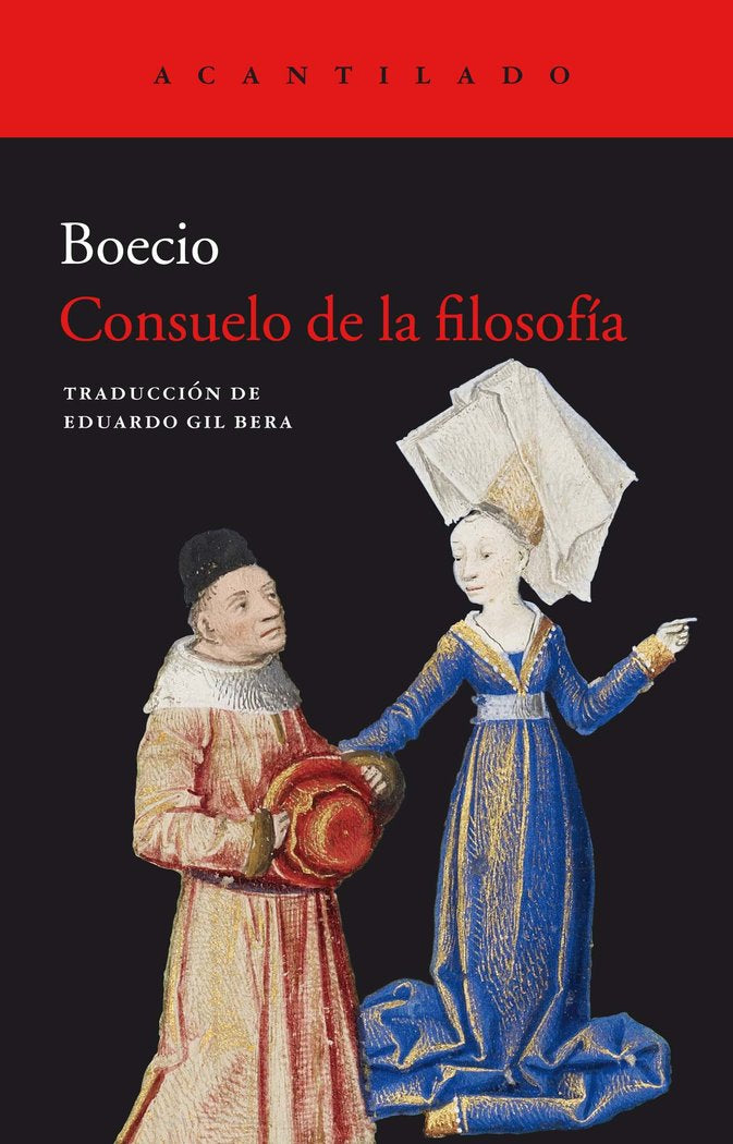 Consuelo de la filosofía, de Boecio | portada del libro