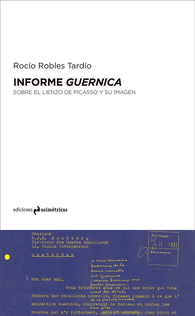 INFORME GUERNICA, de Robles Tardío, Rocío | portada del libro