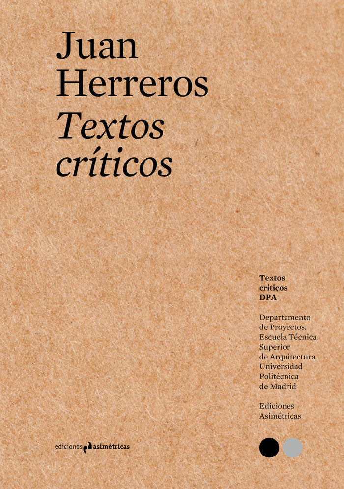 TEXTOS CRÍTICOS  9, de Herreros, Juan | portada del libro