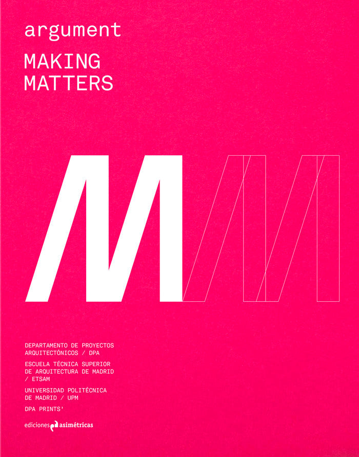 ARGUMENT  3: MAKING MATTERS, de , VV.AA. | portada del libro