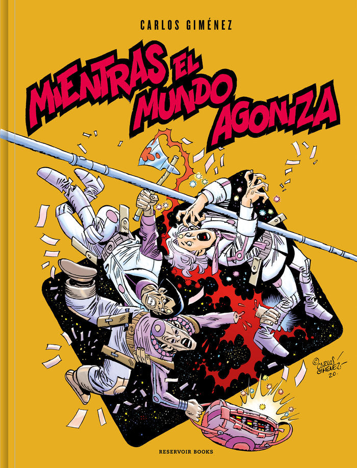 Mientras el mundo agoniza, de Giménez, Carlos | portada del libro