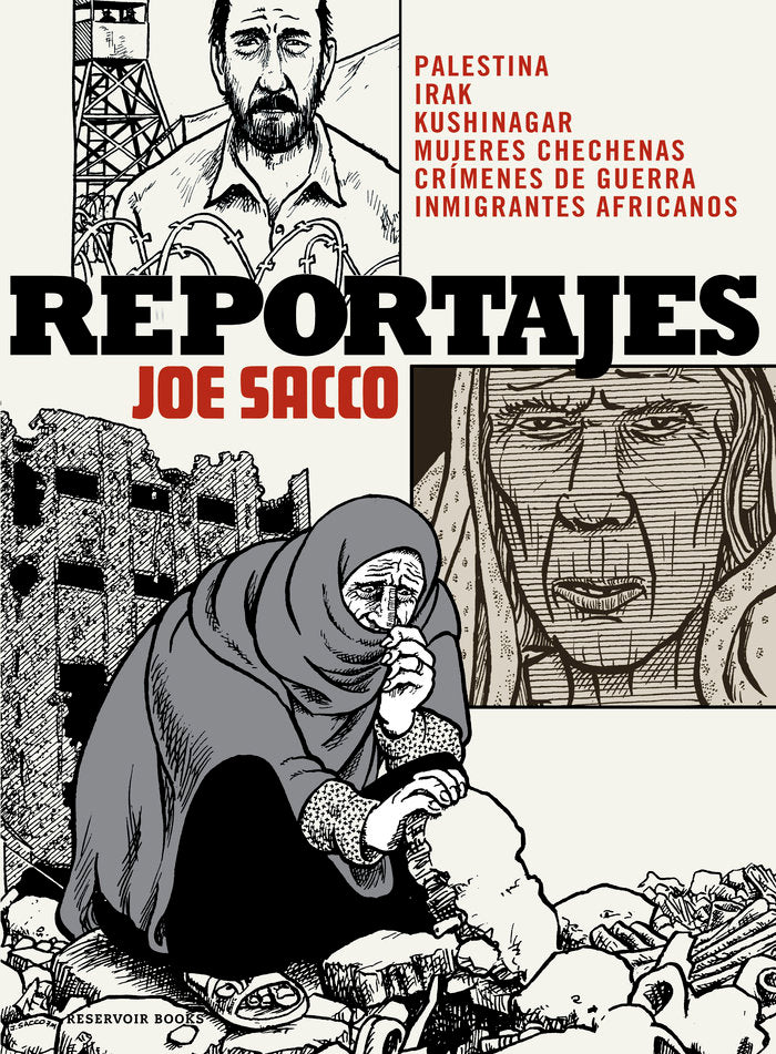 REPORTAJES, de SACCO, JOE | portada del libro