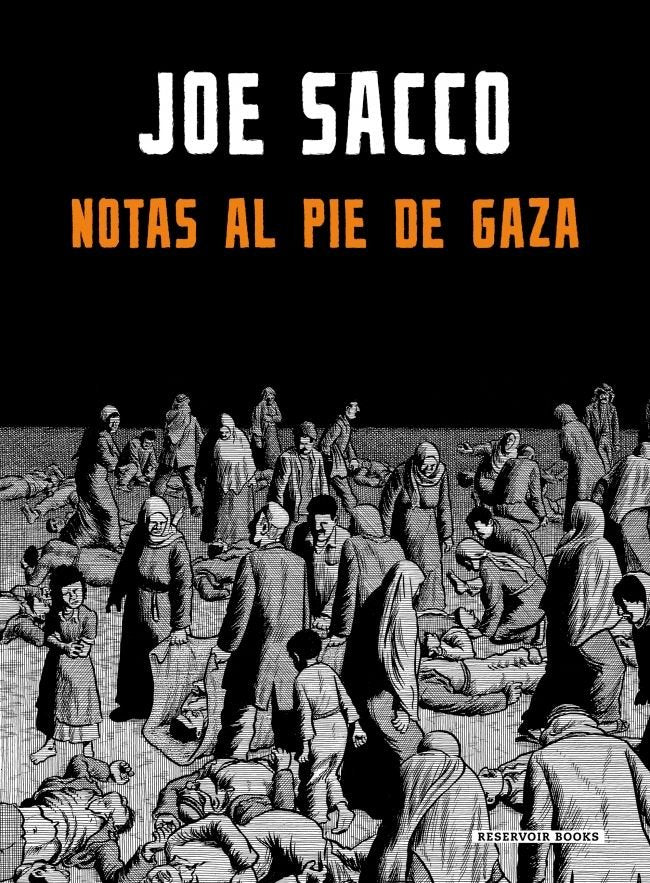 Notas al pie de Gaza, de Sacco, Joe | portada del libro