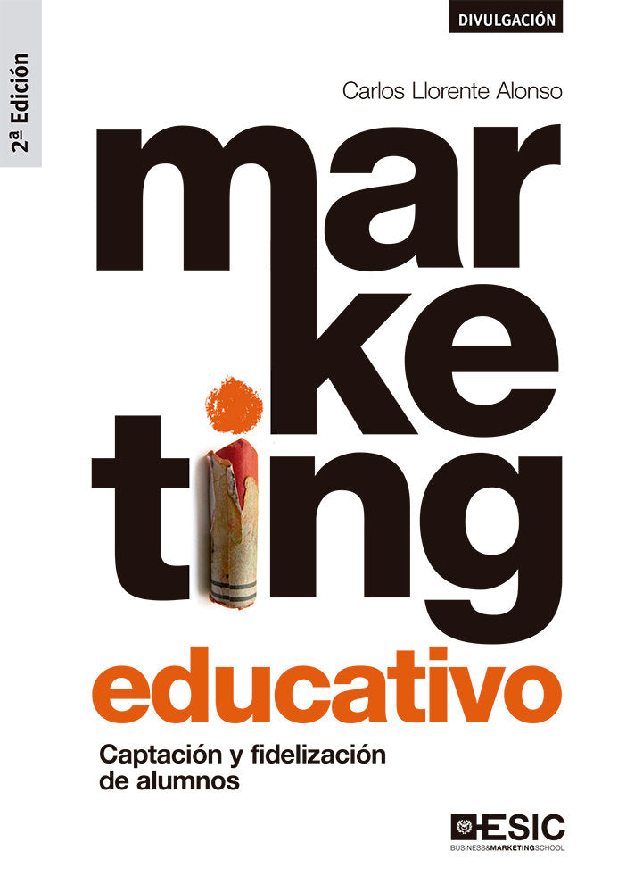 Marketing educativo, de Llorente Alonso, Carlos | portada del libro