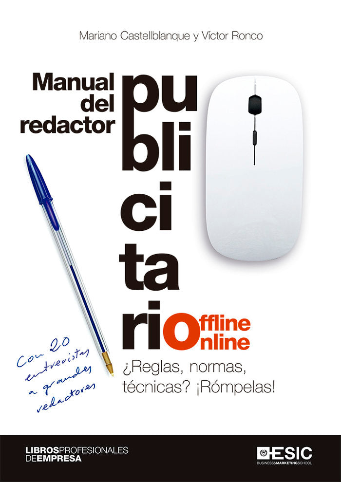 Manual del redactor publicitario offline-online, de Castellblanque, Mariano | portada del libro