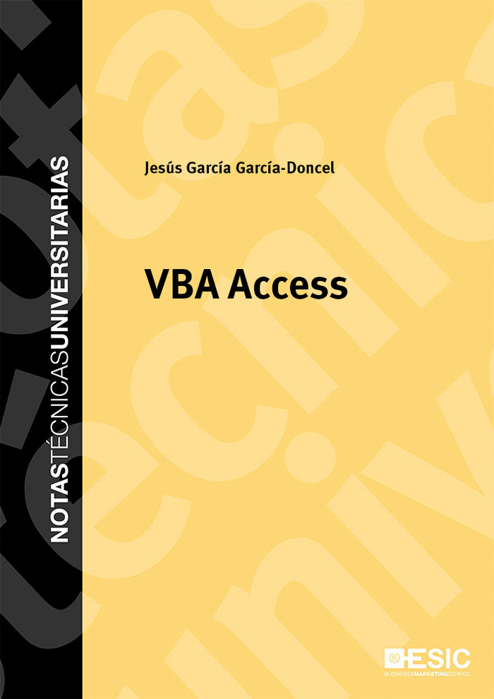 VBA Access, de García García-Doncel, Jesús | portada del libro