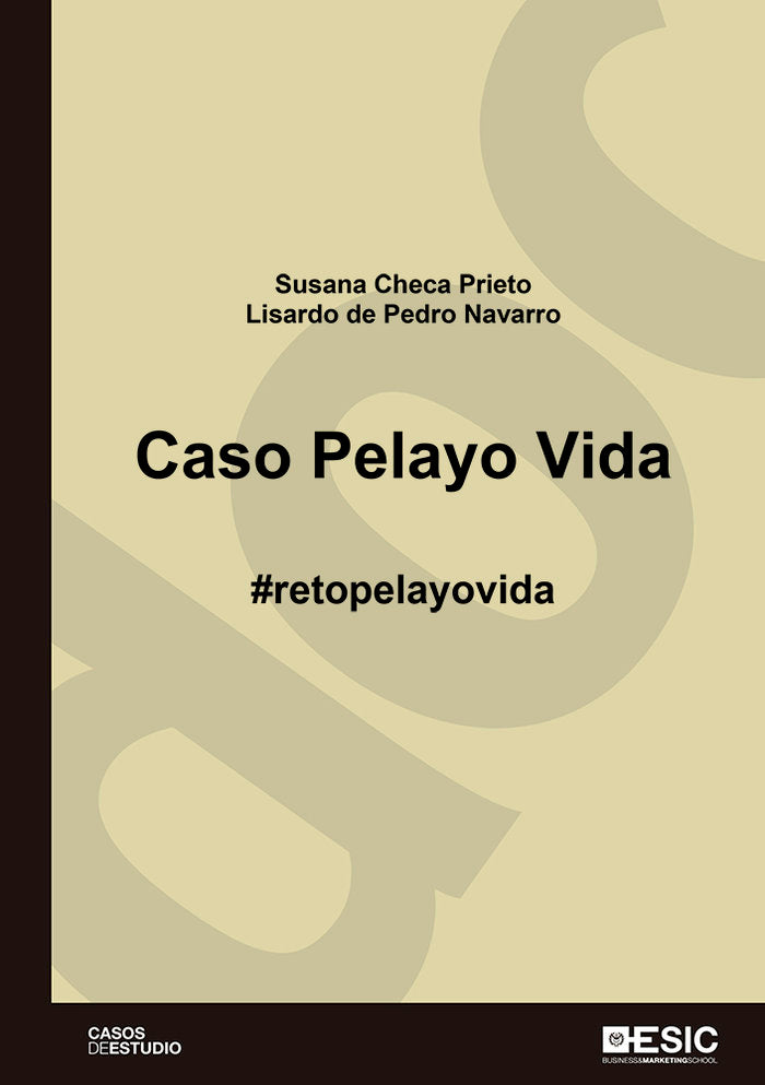 Caso Pelayo Vida, de Checa Prieto, Susana | portada del libro