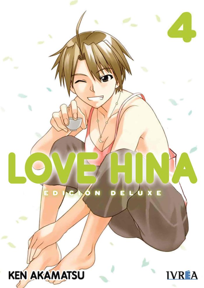 Love Hina Edición Deluxe 4, de Ken Akamatsu | portada del libro