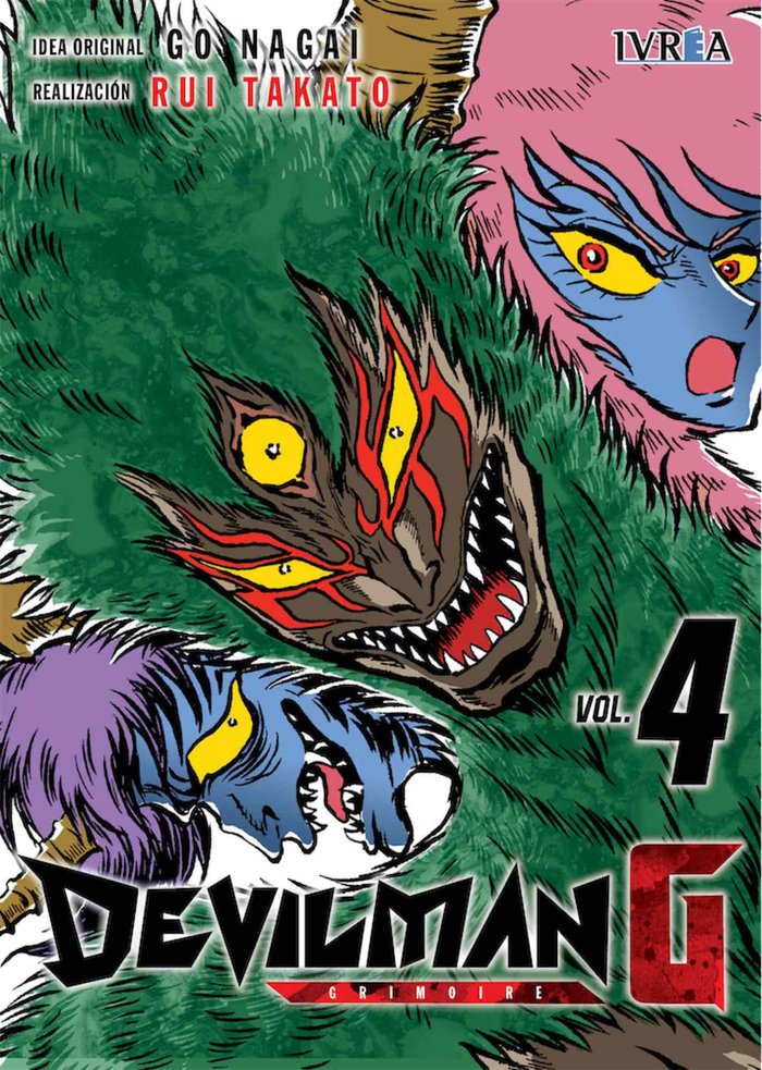 Devilman G, de Rui Takato | portada del libro