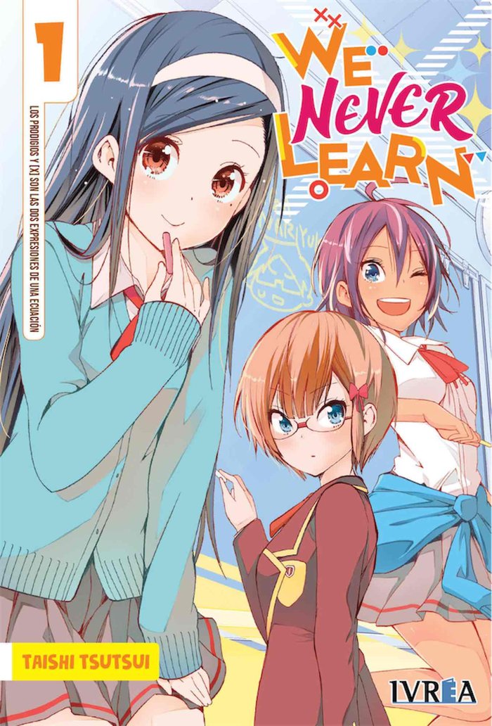 We Never Learn 1, de Taishi Tsutsui | portada del libro